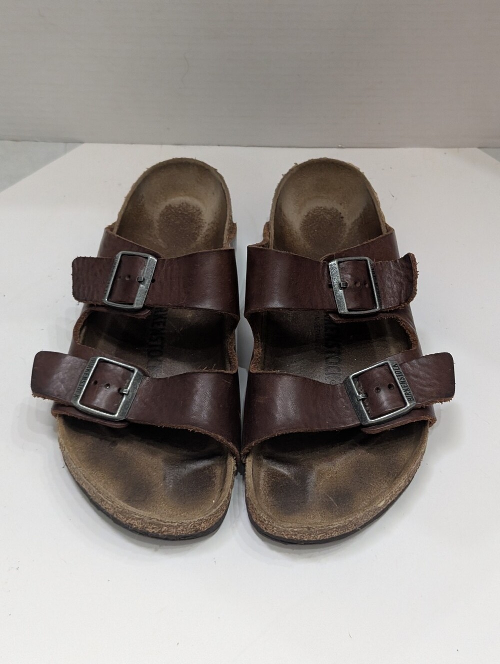 Birkenstock 42 Arizona Oiled Leather Habana Brown Sandals Men's 9, Women's 11